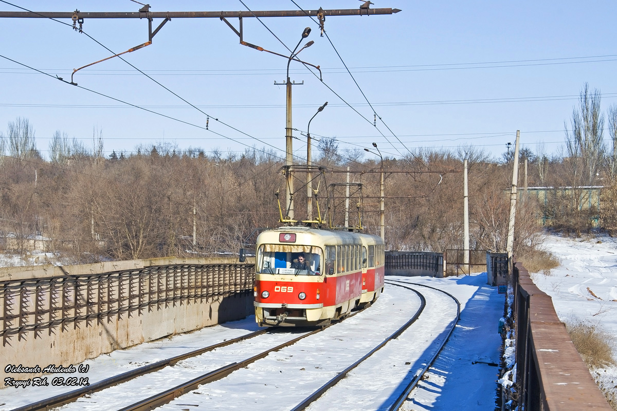 Кривой Рог, Tatra T3SUCS № 069