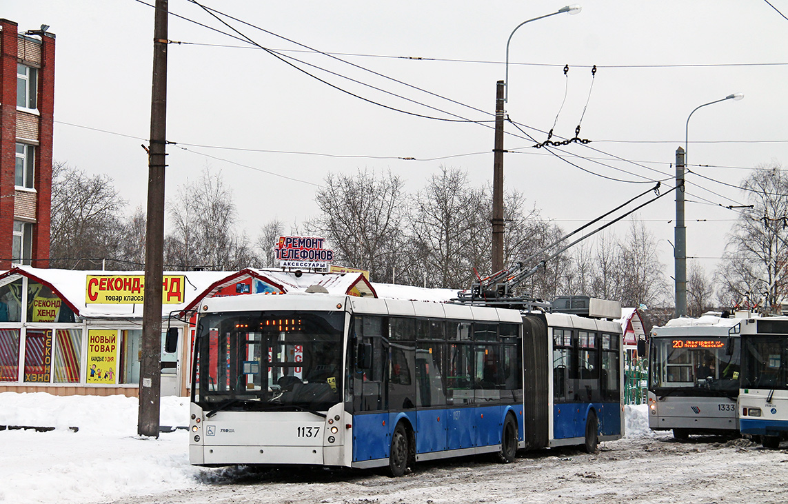 Санкт-Петербург, Тролза-6206.01 «Мегаполис» № 1137
