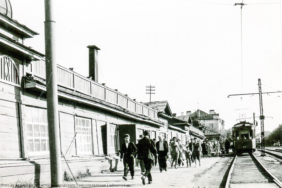 Омбы — Closed tram lines; Омбы — Historical photos