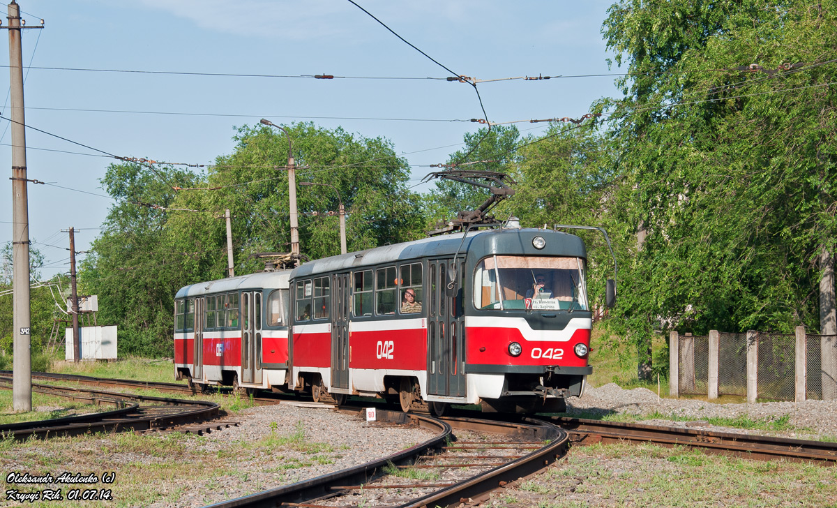 Кривой Рог, Tatra T3SU № 042