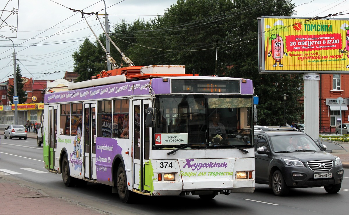 Томск, Тролза-5275.05 «Оптима» № 374