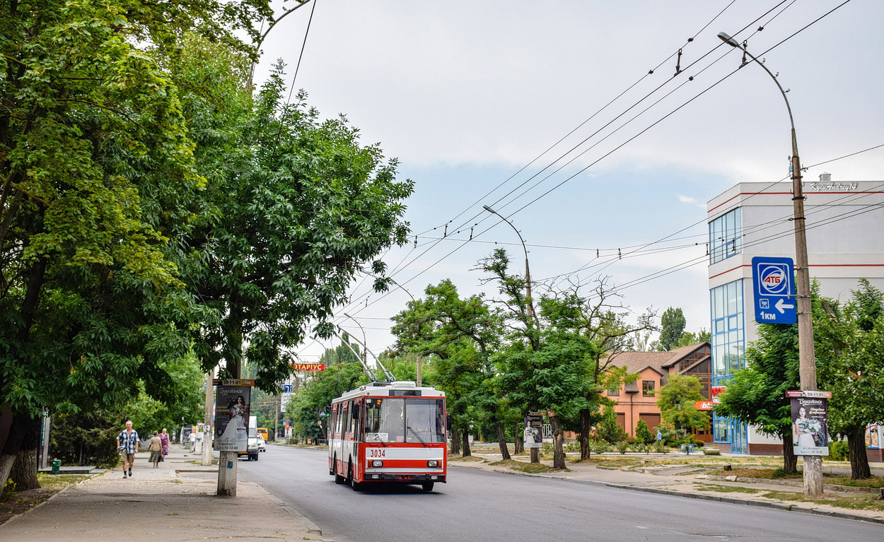 Николаев, Škoda 14Tr08/6 № 3034