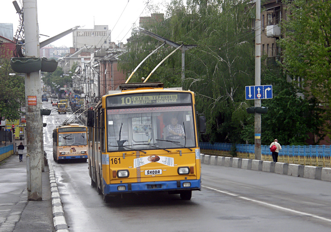 Тернополь, Škoda 15Tr13/6M № 161