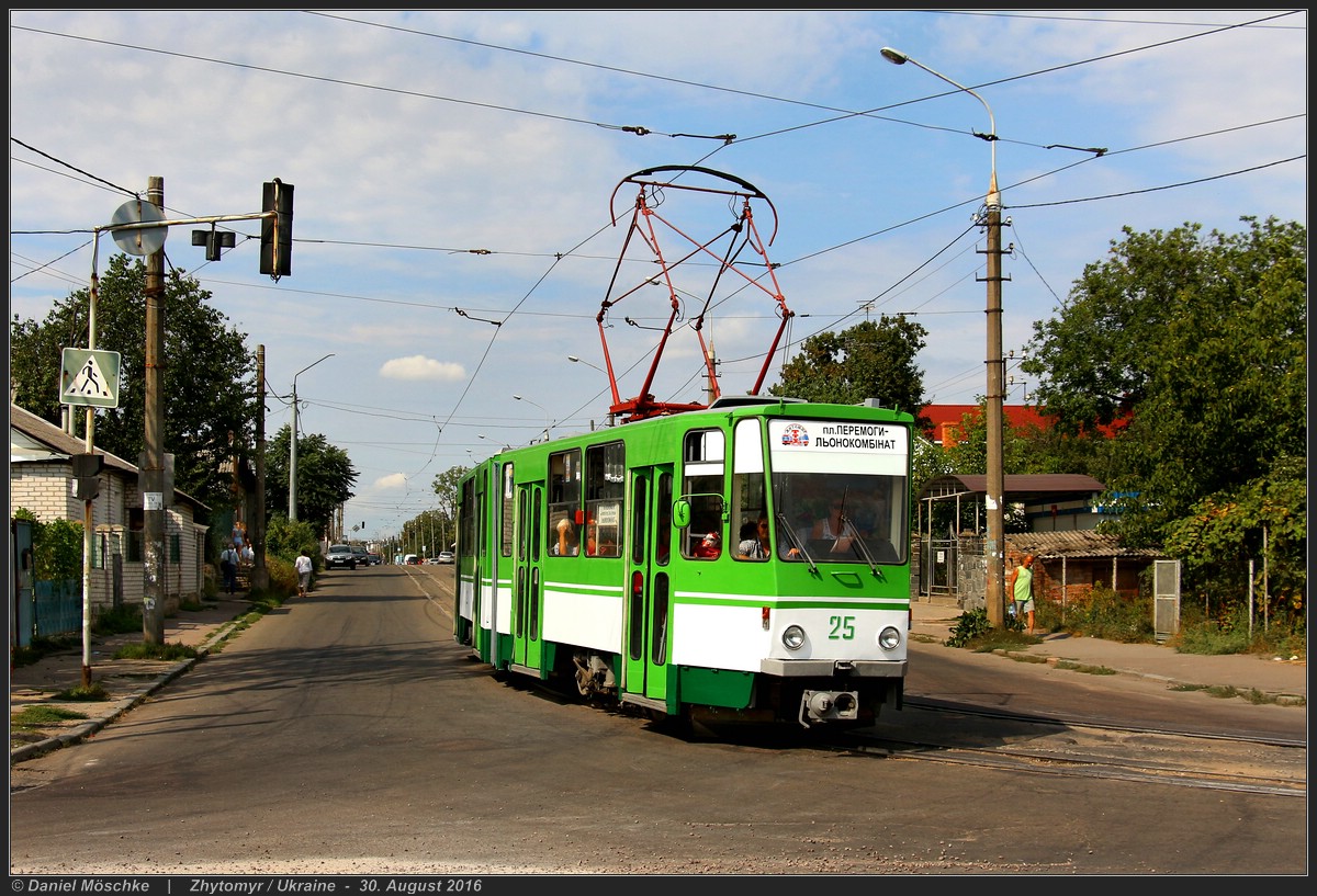 Житомир, Tatra KT4SU № 25