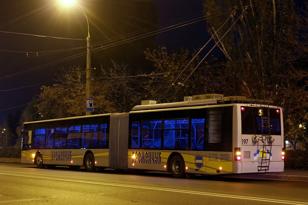 Кременчуг, ЛАЗ E301A1 № 197