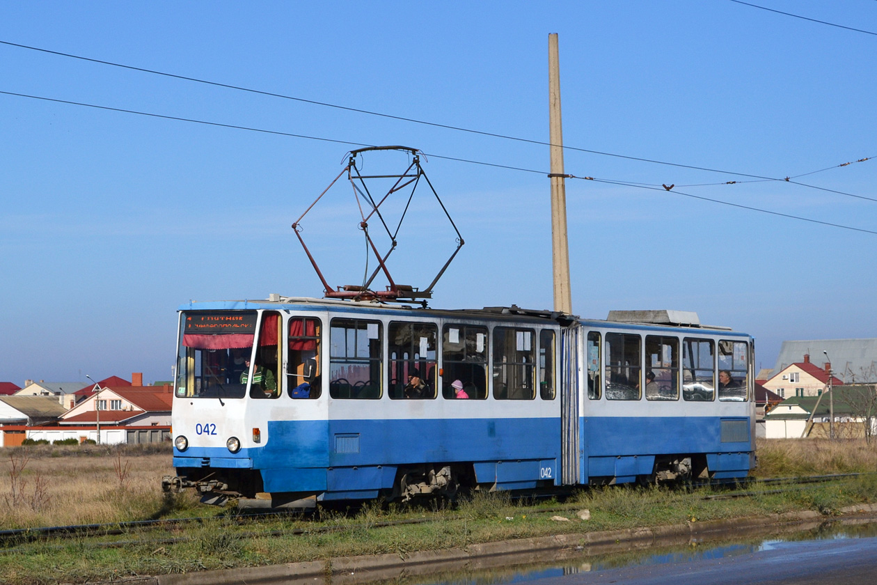 Евпатория, Tatra KT4SU № 042