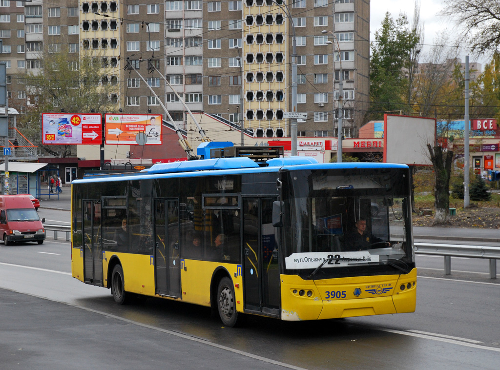 Киев, ЛАЗ E183D1 № 3905