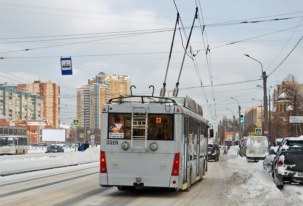 Санкт-Петербург, Тролза-5265.00 «Мегаполис» № 3519