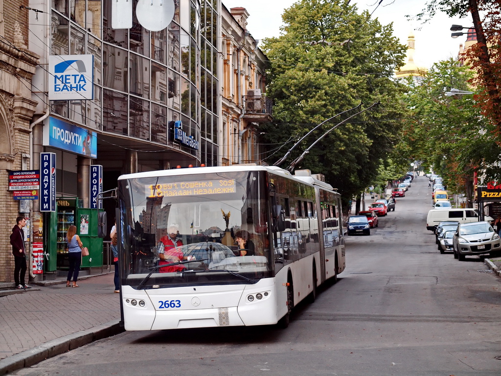 Киев, ЛАЗ E301D1 № 2663