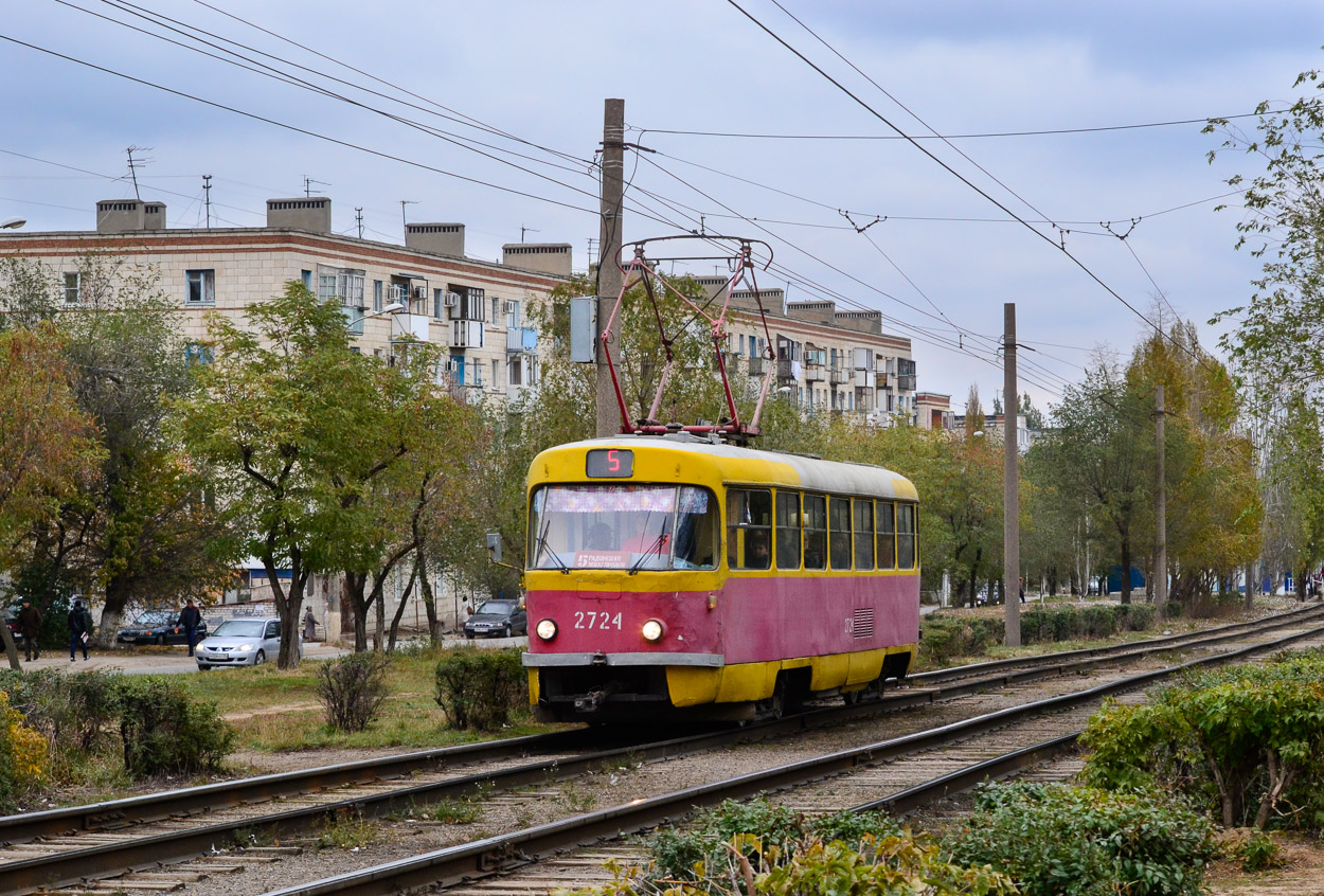 Волгоград, Tatra T3SU № 2724