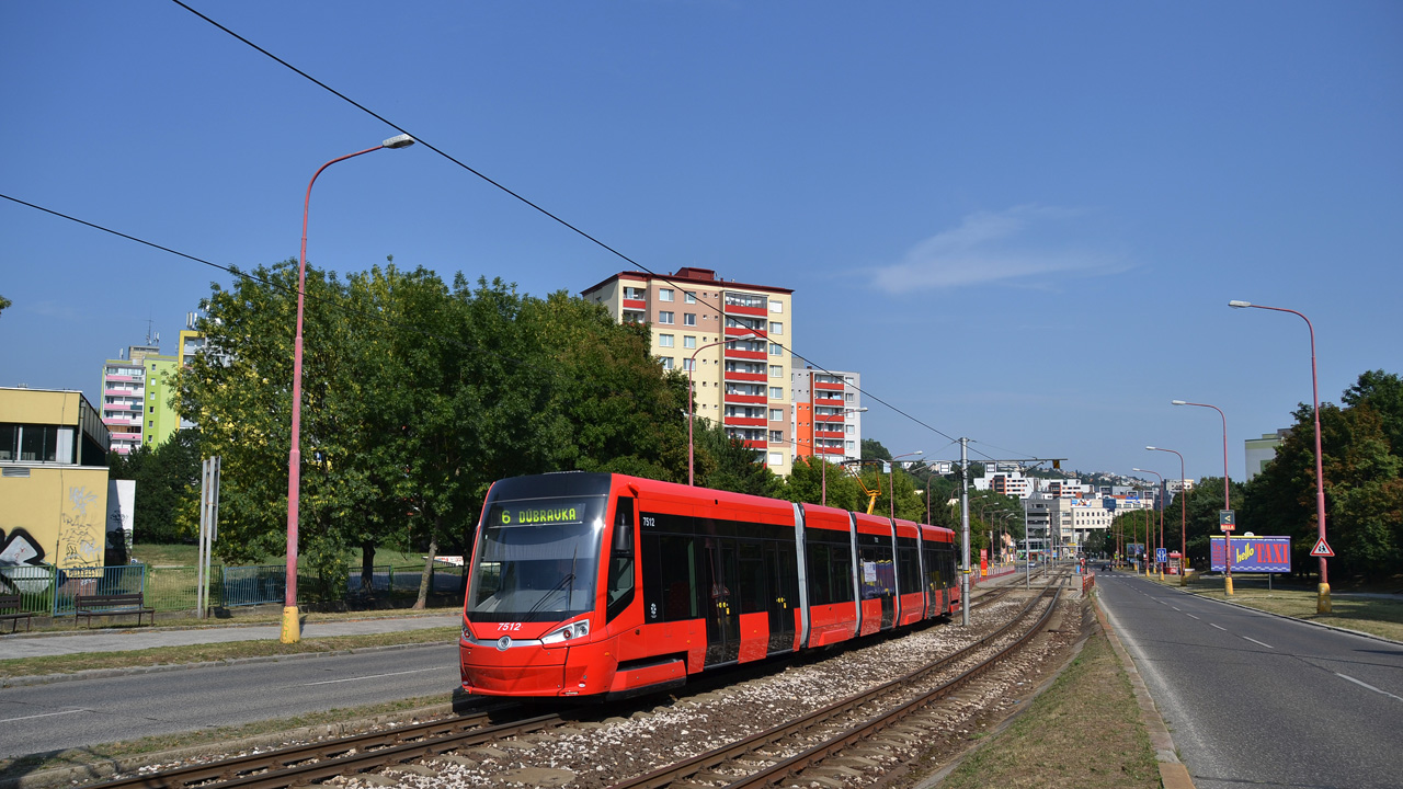 Братислава, Škoda 30T ForCity Plus № 7512