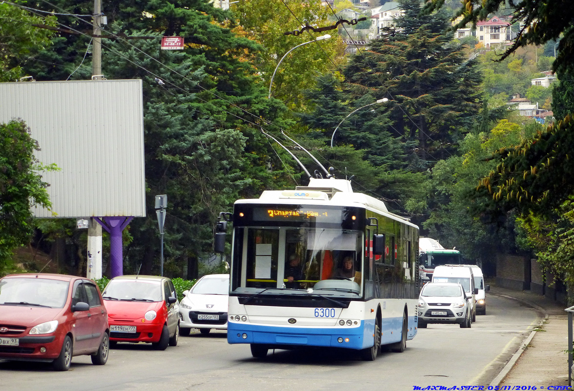 Крымский троллейбус, Богдан Т60111 № 6300
