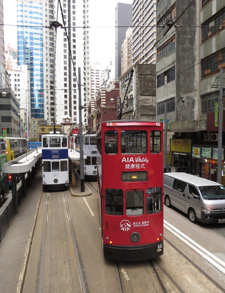Гонконг, Hong Kong Tramways VII № 66; Гонконг — Городской трамвай — Линии и инфраструктура