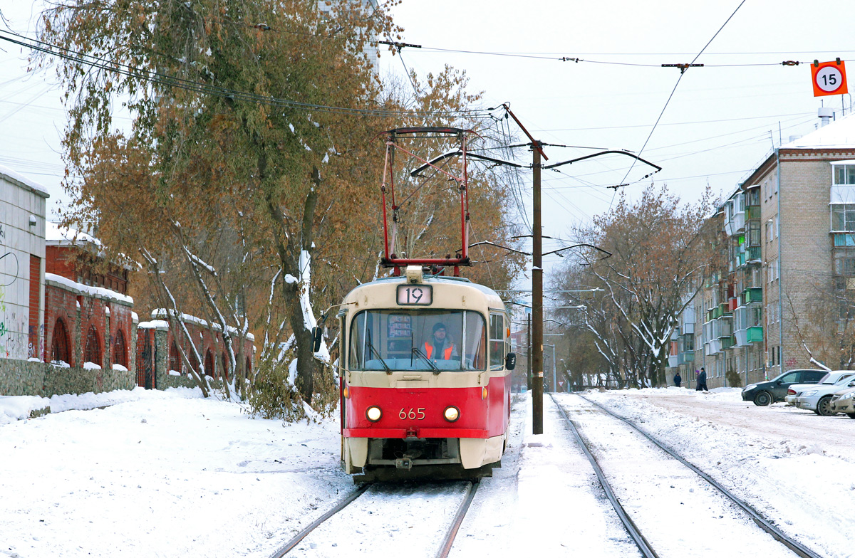 Екатеринбург, Tatra T3SU № 665