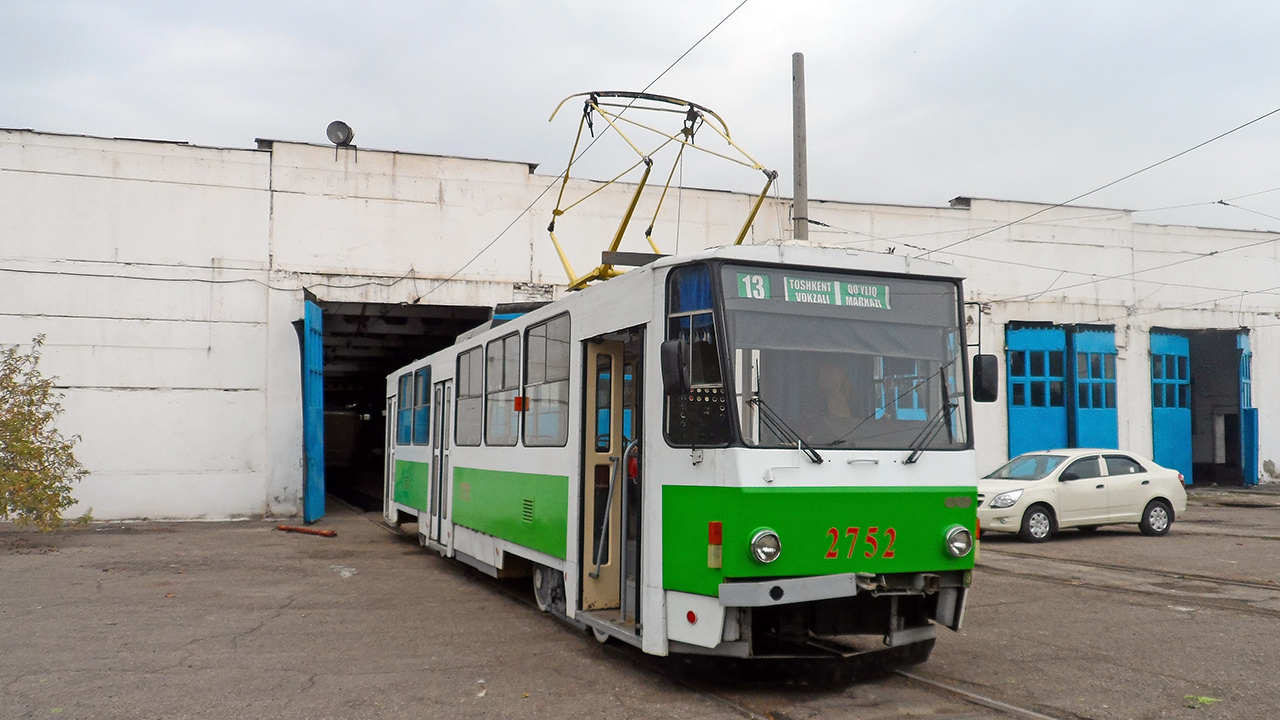 Ташкент, Tatra T6B5SU № 2752
