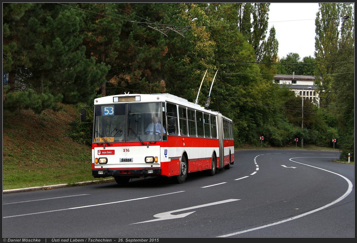 Усти-над-Лабем, Škoda 15Tr02/6 № 516