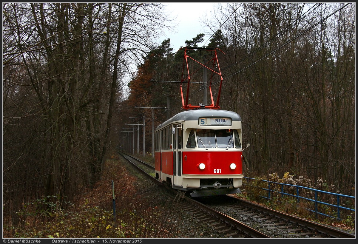 Острава, Tatra T2 № 681