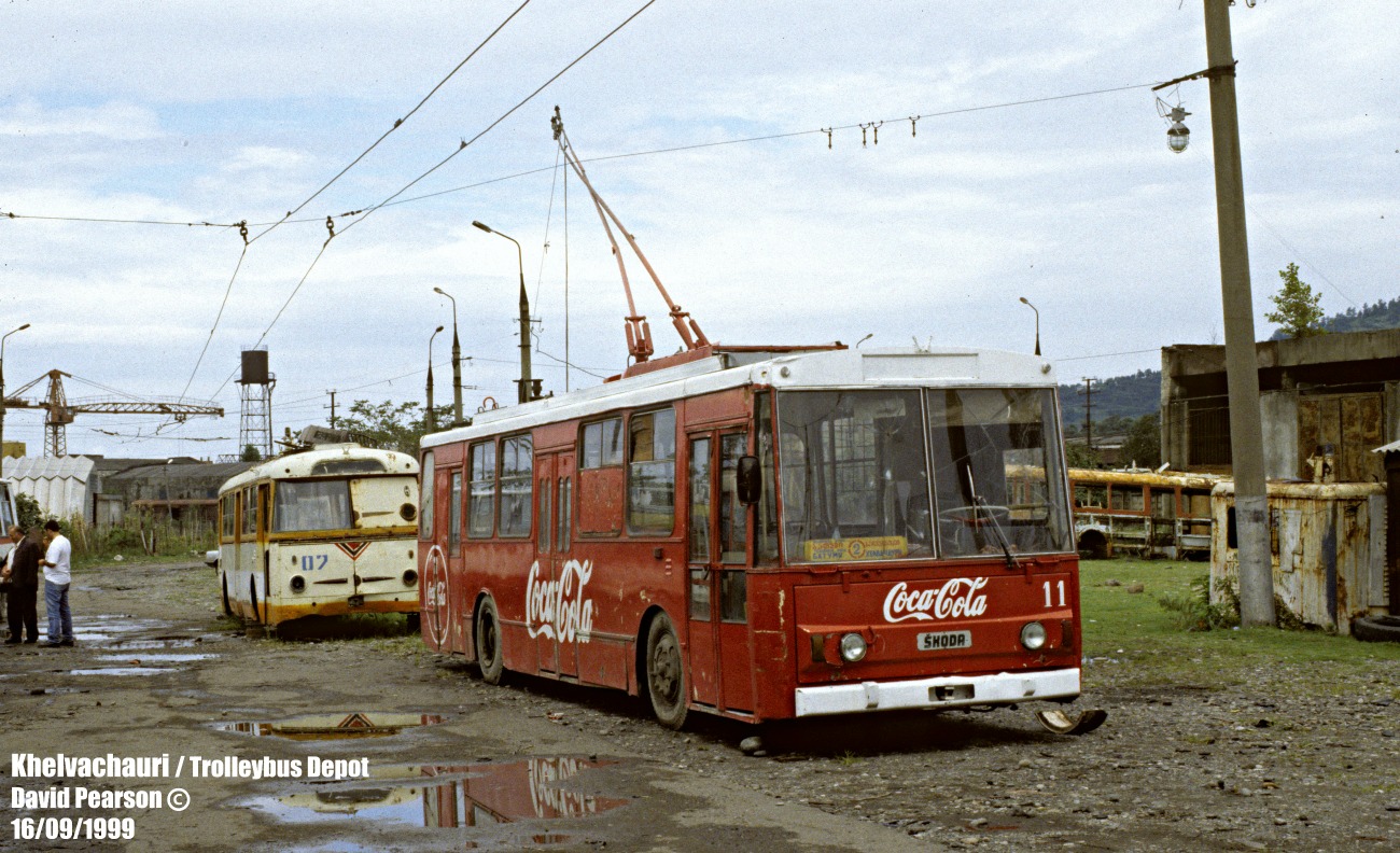 Батуми, Škoda 9Tr № 07; Батуми, Škoda 14Tr02/6 № 11