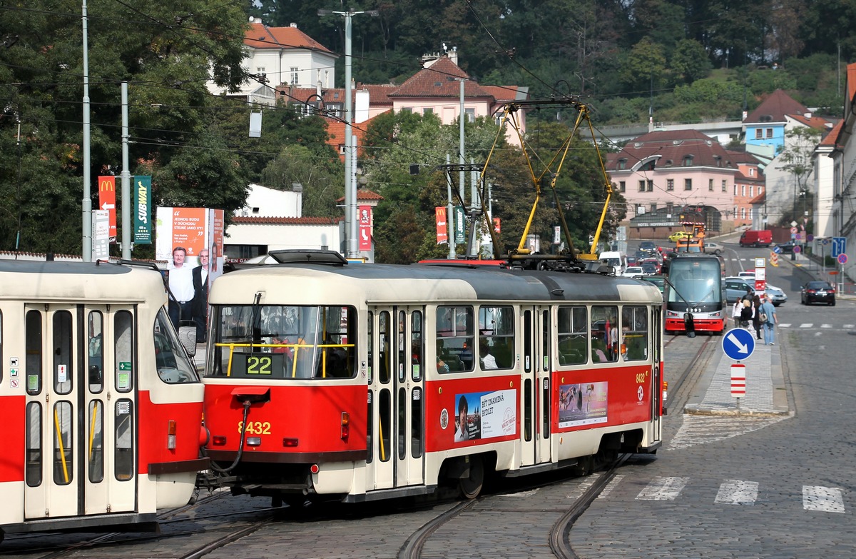 Prága, Tatra T3R.P — 8432