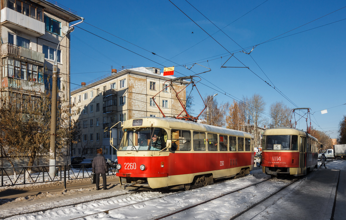 Ижевск, Tatra T3SU (двухдверная) № 2260
