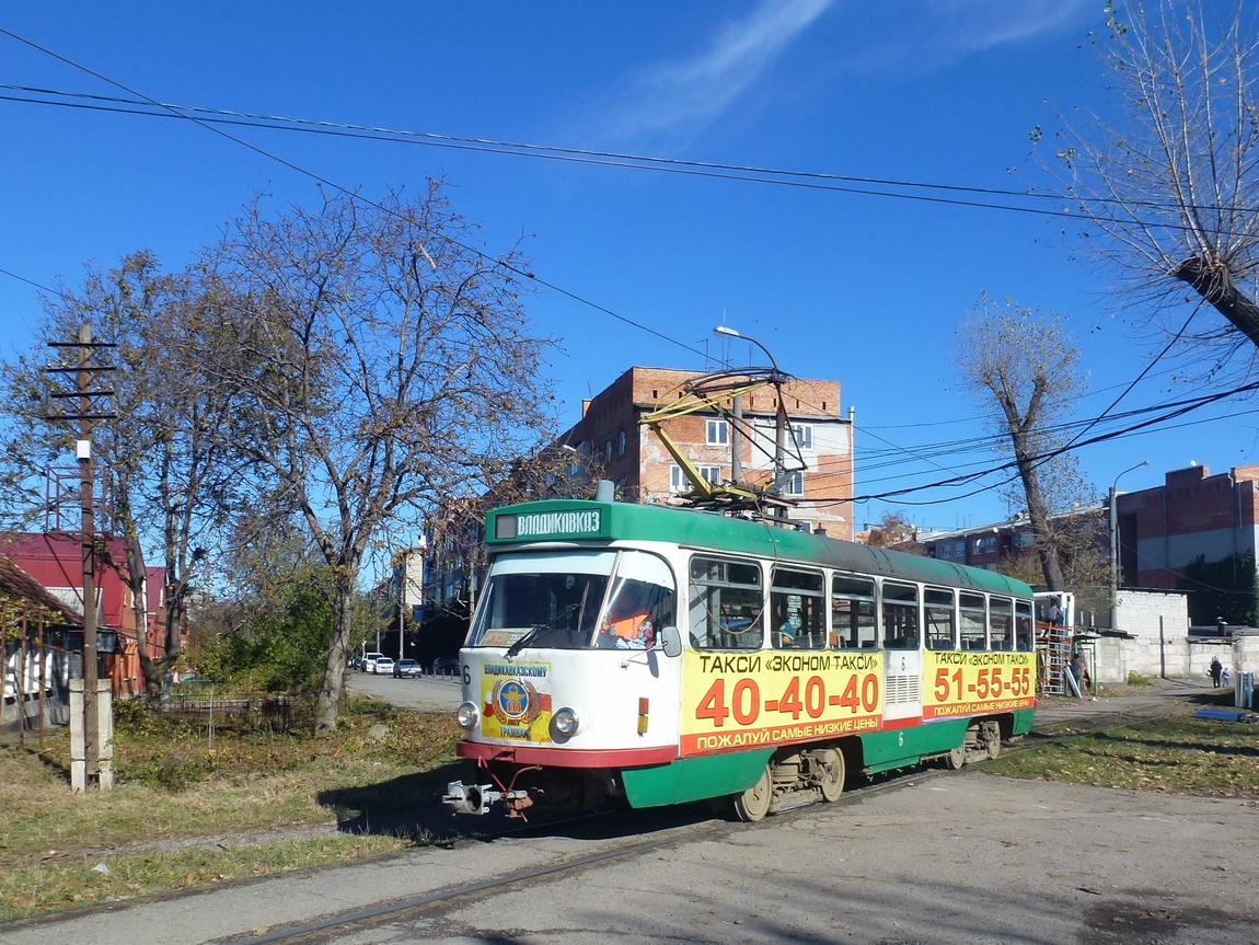 Владикавказ, Tatra T4DM № 6