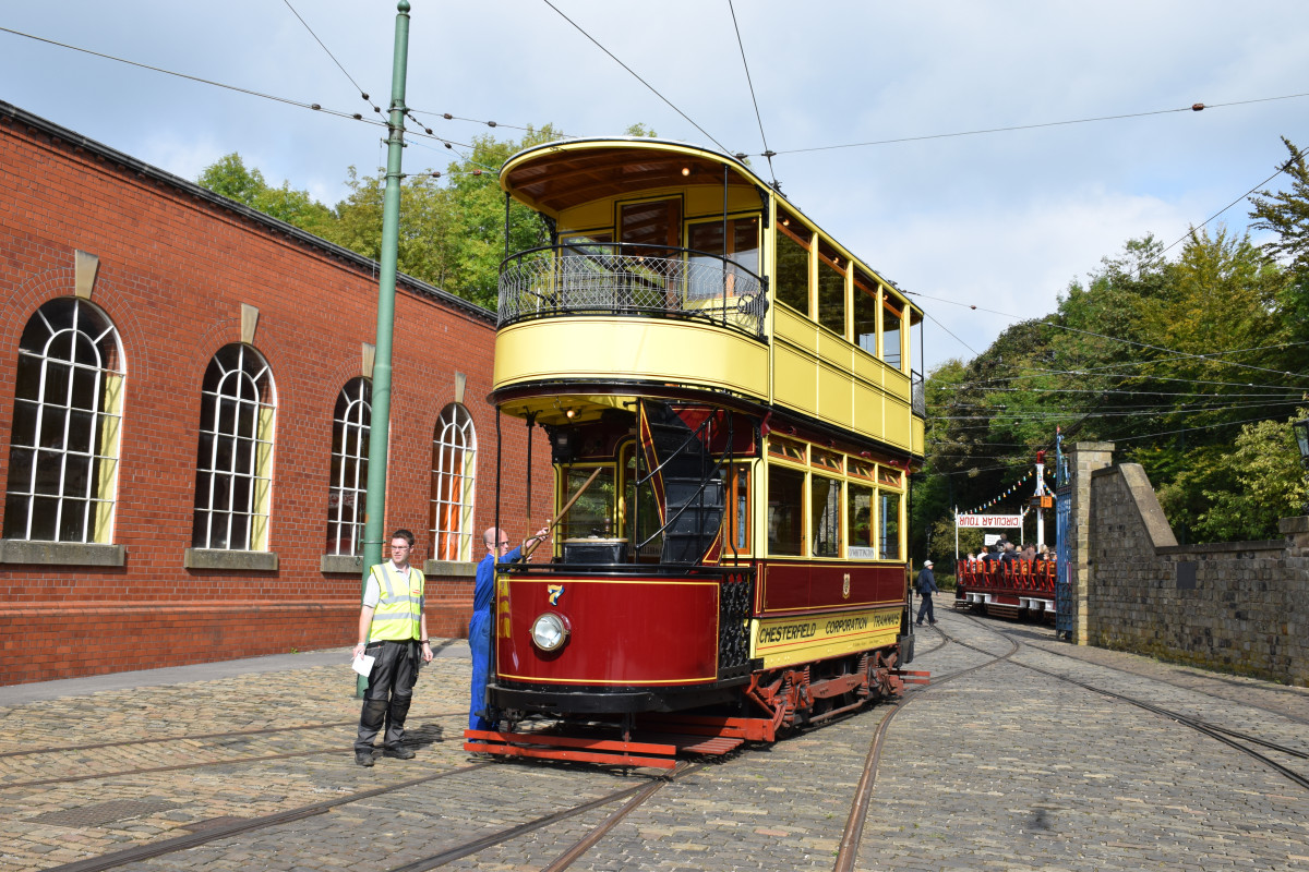 Crich, Brush 2-axle motor car N°. 7