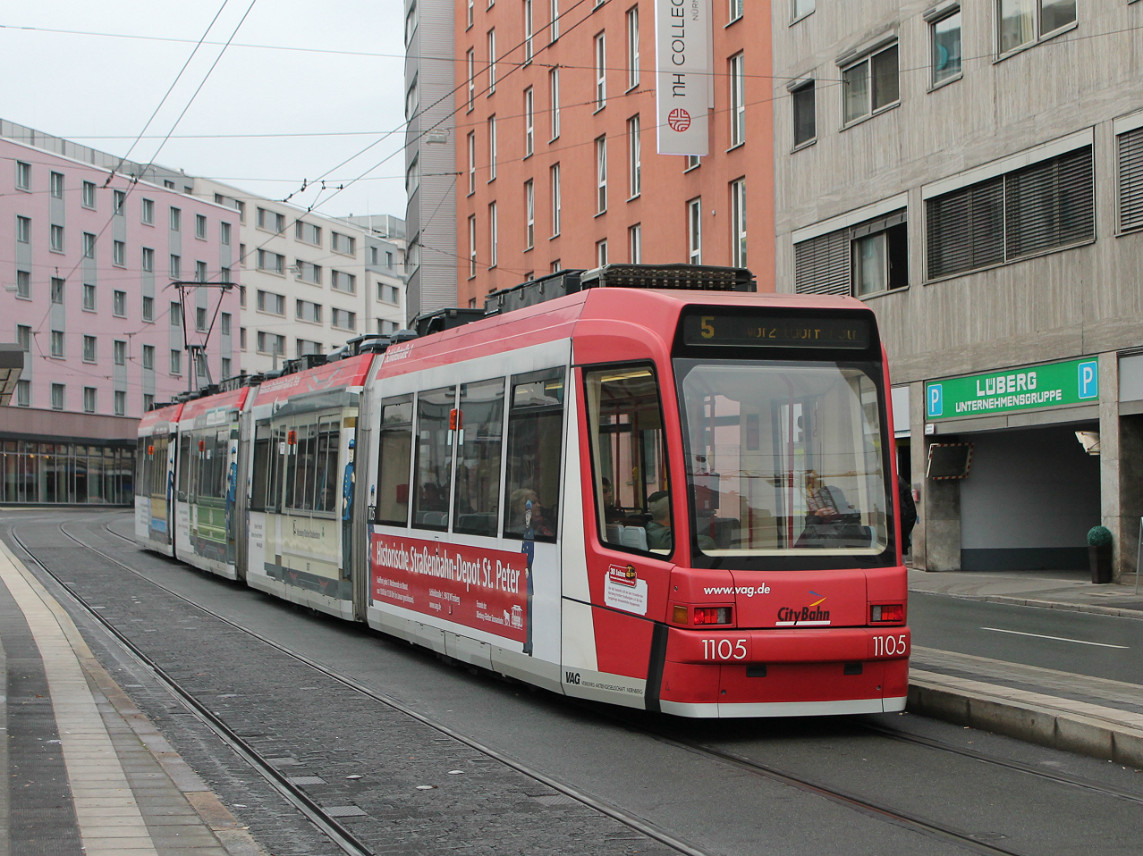 Нюрнберг, Adtranz GT8N2 № 1105