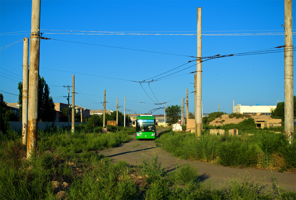 Ургенч — Троллейбусная сеть и инфраструктура Ургенч — Троллейбусная сеть и инфраструктура