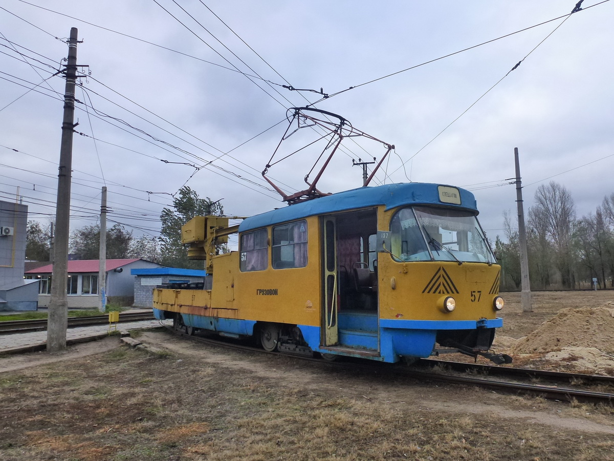 Wołgograd, Tatra T3SU (2-door) Nr 57