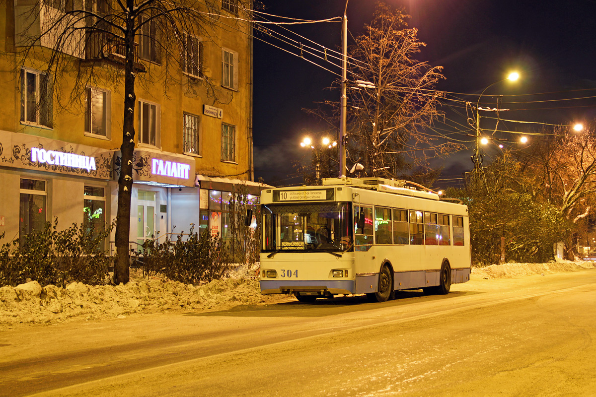 Yekaterinburg, Trolza-5275.07 “Optima” № 304; Yekaterinburg — The consequences of a power outage at Uralmash and Almase 15.11.2016.