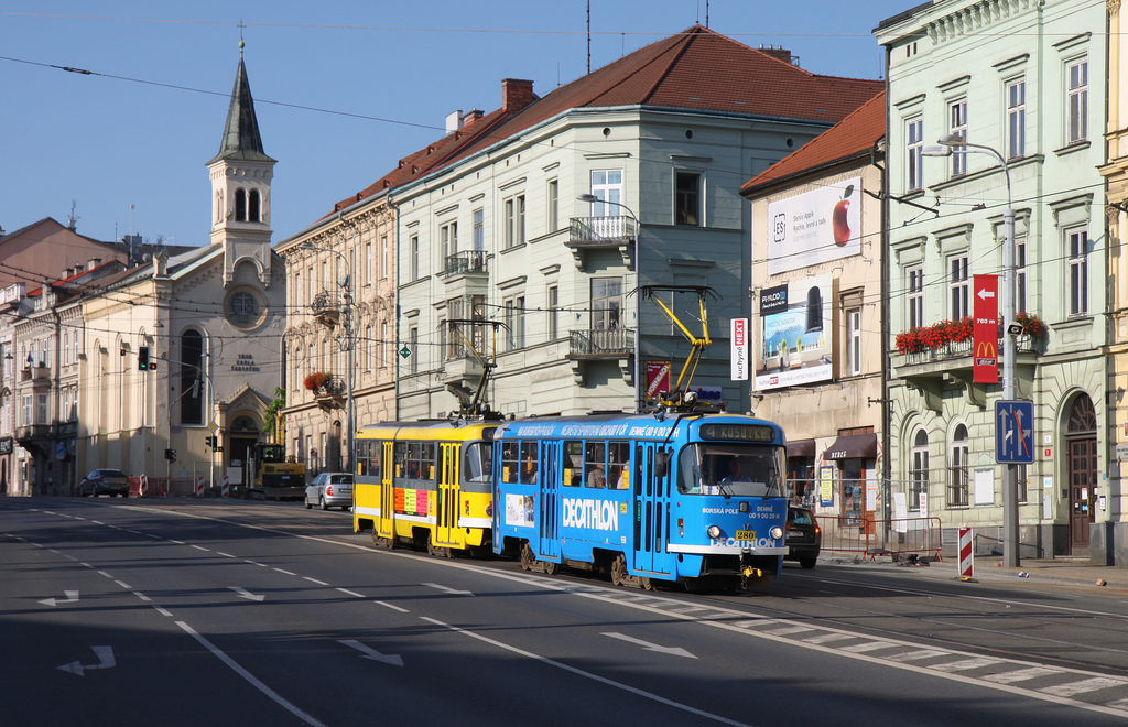 Пльзень, Tatra T3R.P № 280