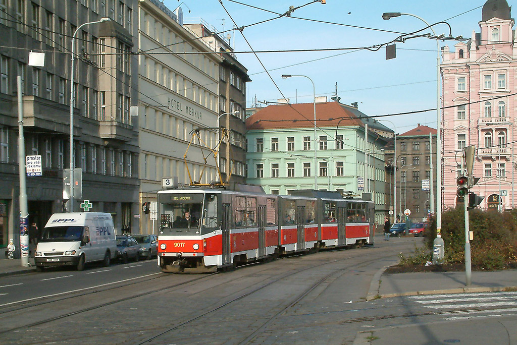 Прага, Tatra KT8D5 № 9017