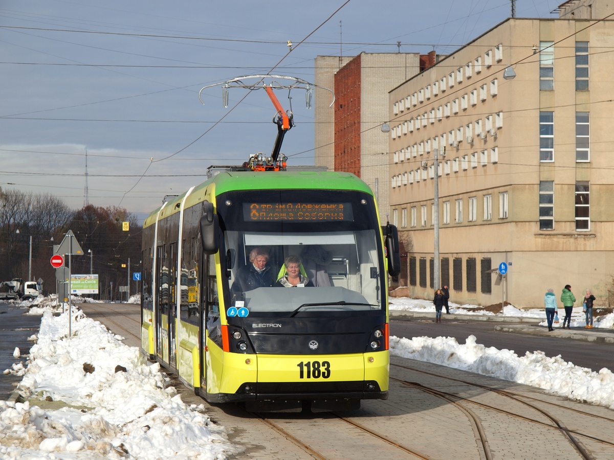 Львов, Electron T3L44 № 1183