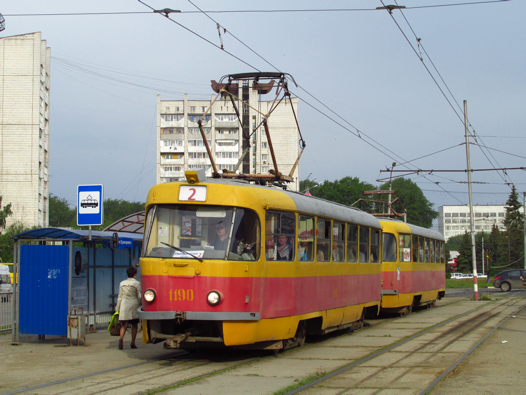 Ulyanovsk, Tatra T3SU # 1190 Ulyanovsk, Tatra T3SU # 1190