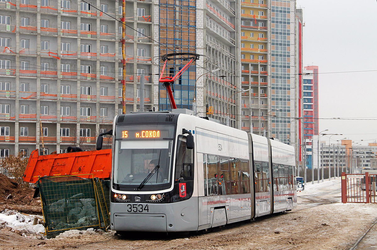 Москва, 71-414 (Pesa Fokstrot) № 3534