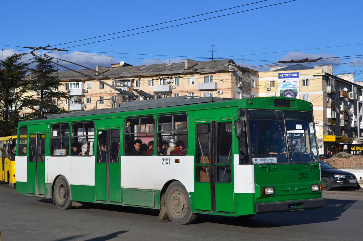 Крымский троллейбус, Škoda 14Tr89/6 № 2101