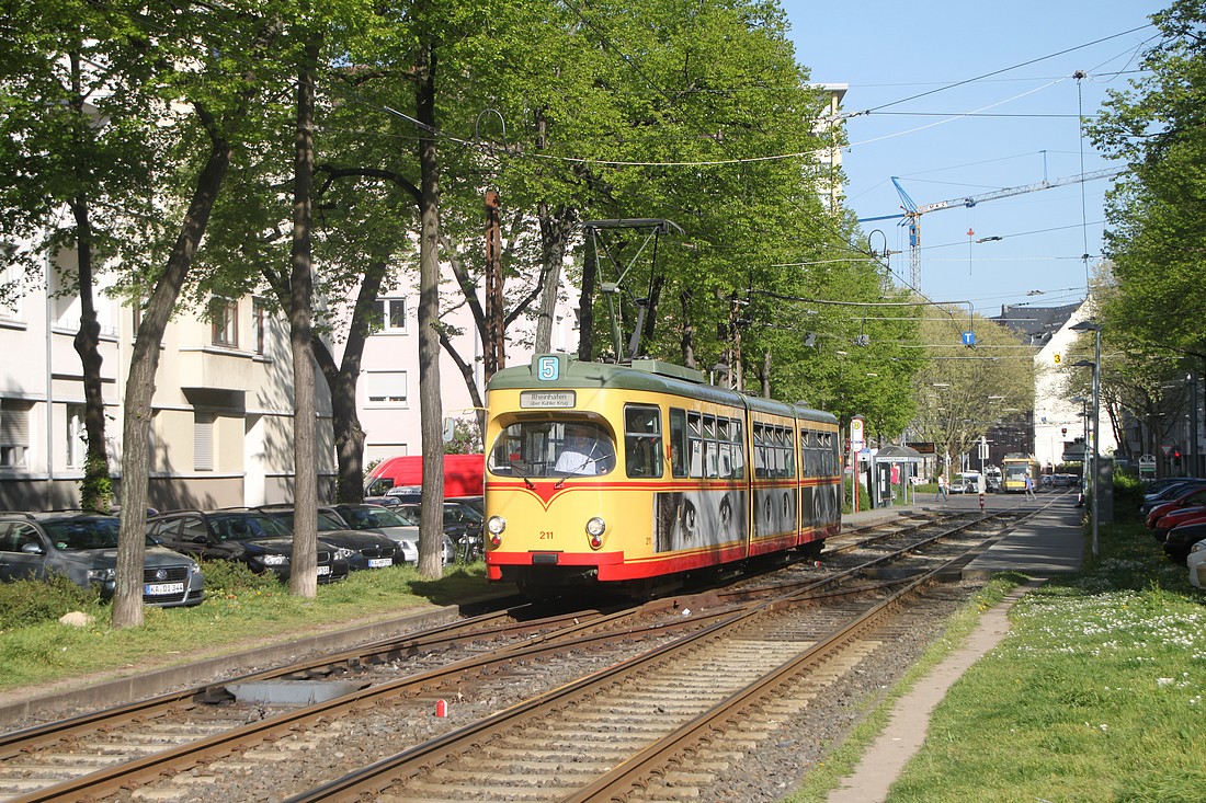 Карлсруэ, Waggon-Union GT8-D № 211