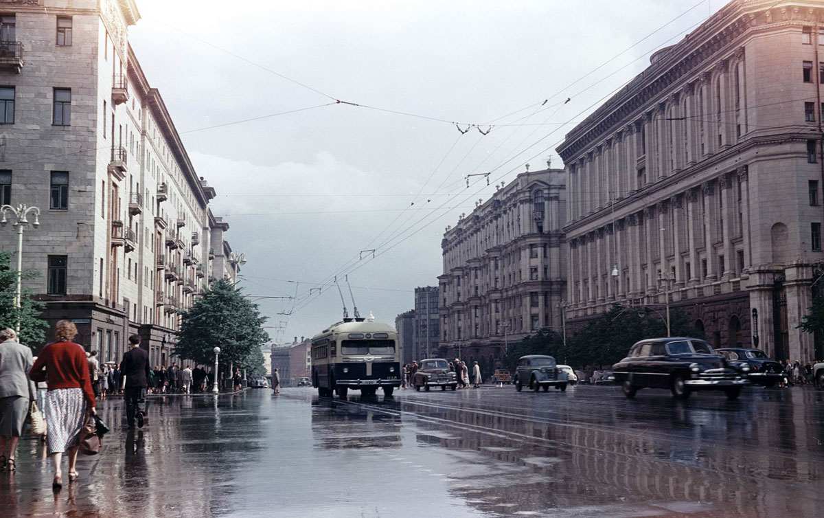 Москва, МТБ-82М № 1160; Москва — Исторические фотографии — Трамвай и Троллейбус (1946-1991)