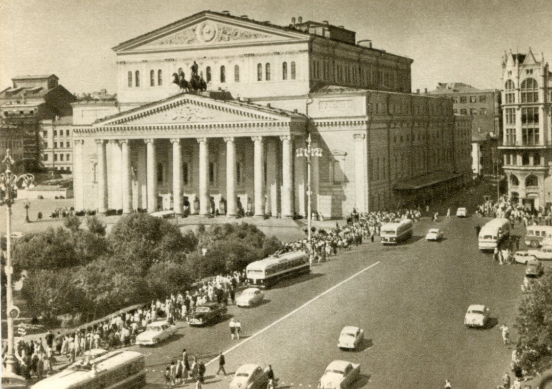 Москва — Исторические фотографии — Трамвай и Троллейбус (1946-1991)