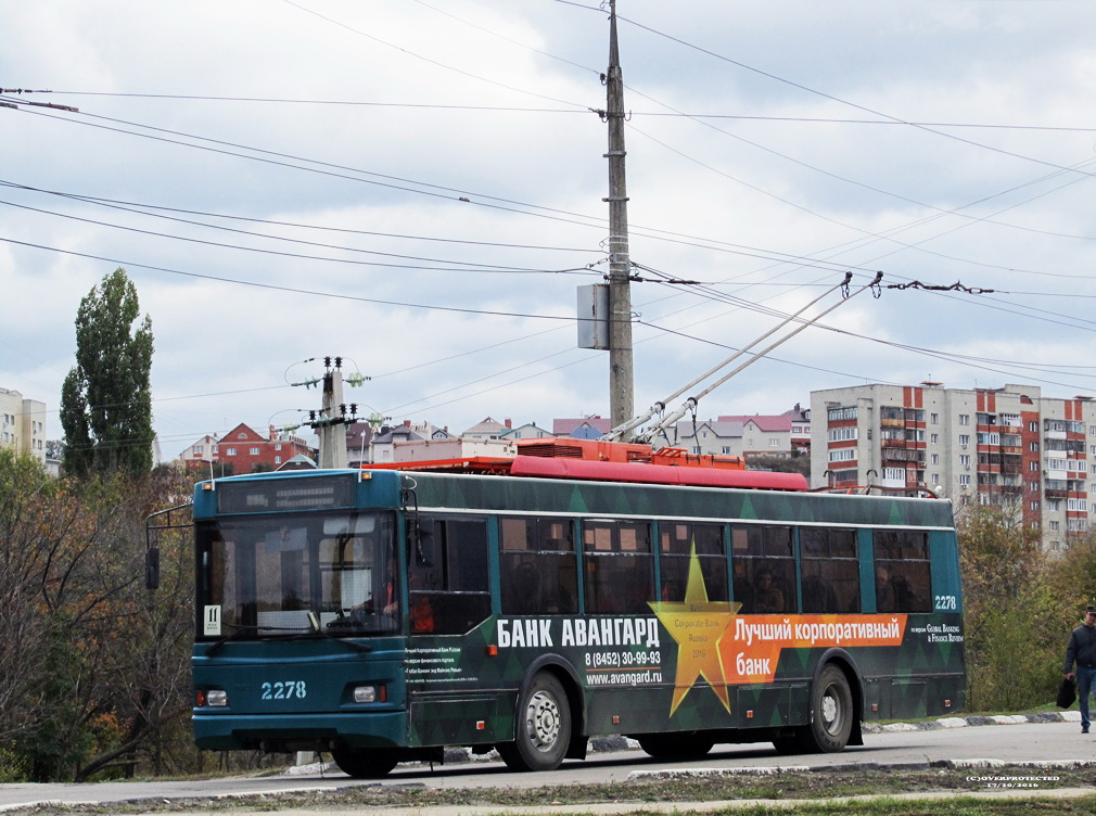 Саратов, Тролза-5275.06 «Оптима» № 2278