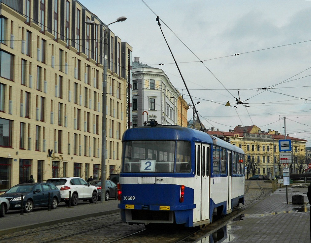 Рига, Tatra T3A № 30689