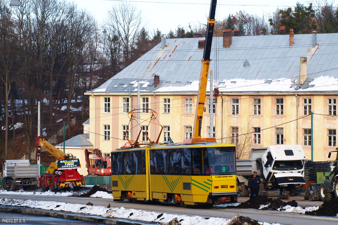 Львов, Tatra KT4SU № 1053