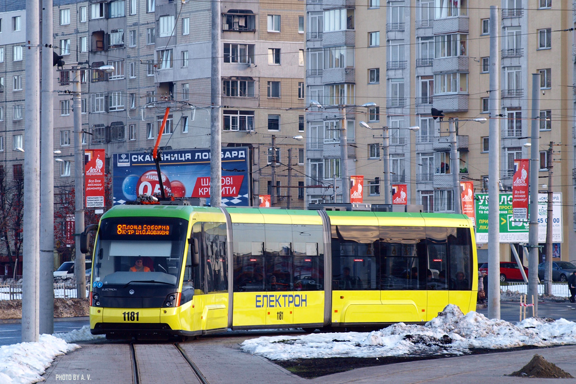 Львов, Electron T3L44 № 1181