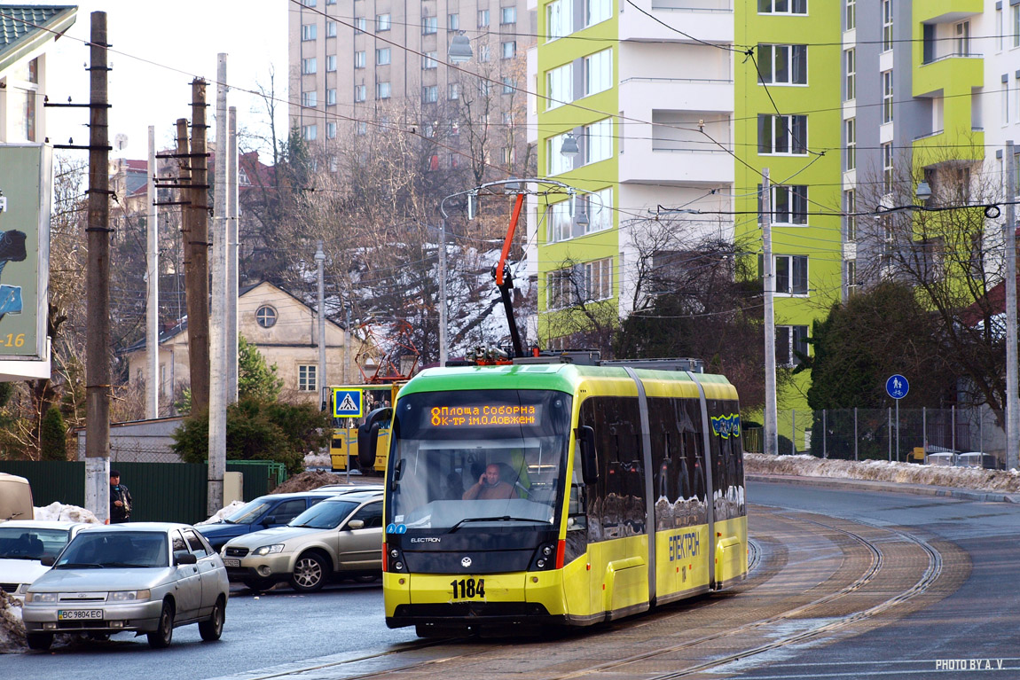 Львов, Electron T3L44 № 1184