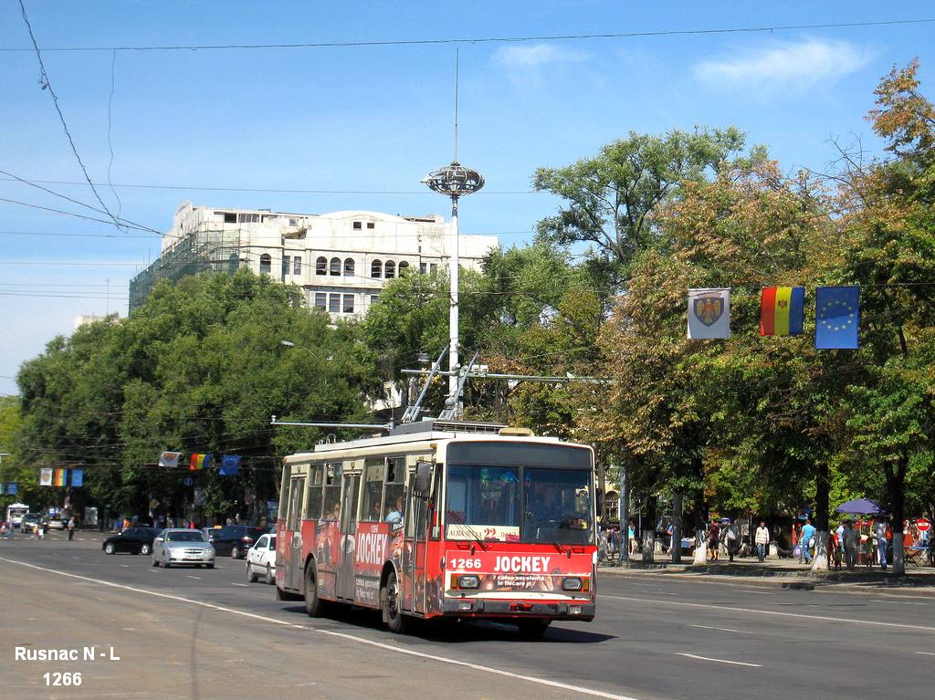 Кишинёв, Škoda 14TrDT/6M № 1266