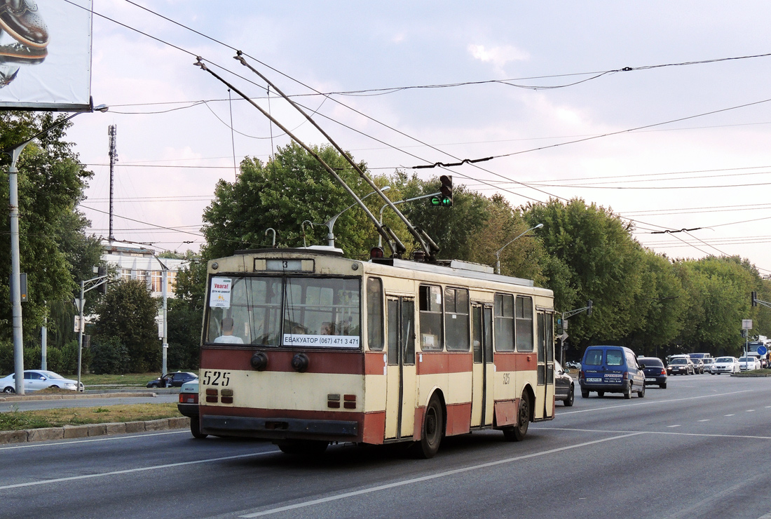 Львов, Škoda 14Tr02/6 № 525