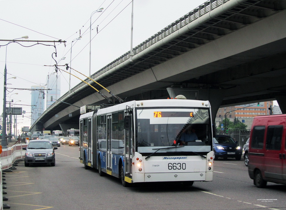 Moskva, Trolza-6206.01 “Megapolis” č. 6630 Moskva, Trolza-6206.01 “Megapolis” č. 6630