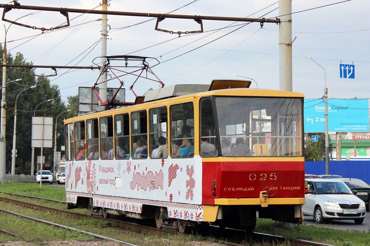 Орёл, Tatra T6B5SU № 025