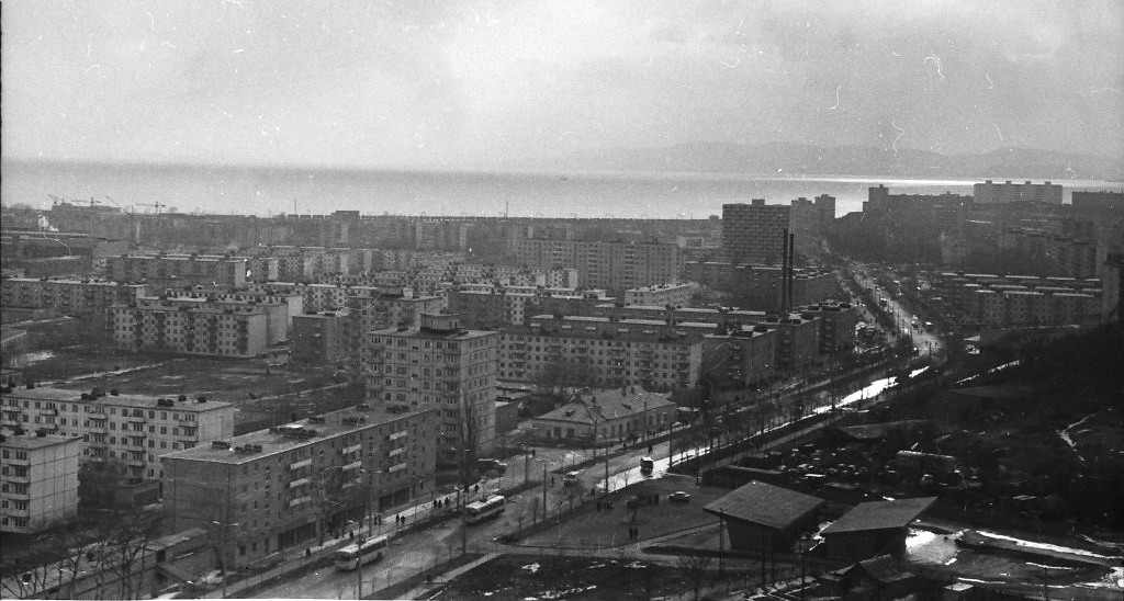 Владивосток — Исторические фотографии — троллейбус