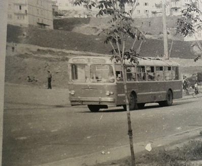 Владивосток — Исторические фотографии — троллейбус